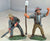 TSSD Painted Confederate Artillery Wounded Set #12