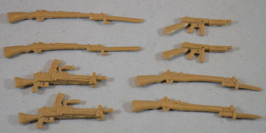 TSSD WWII US and Japanese Weapons Set - Set of 8