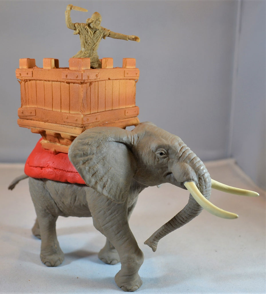 TSSD Painted War Elephant with Howdah TS132