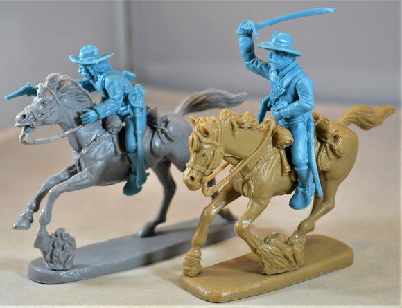 TSSD US Union Cavalry 2 Pieces with Horses Light Blue