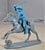 TSSD US Union Cavalry Horse and Single Rider with Sword Light Blue