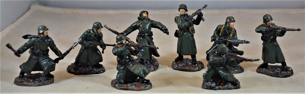 TSSD WWII Painted German Long Coat Infantry Set #4A