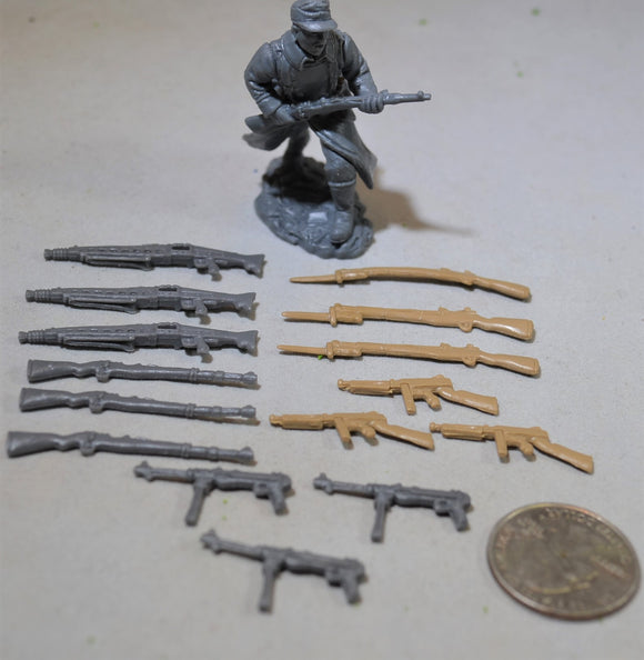 TSSD WWII US and German Weapons Set - Set of 15