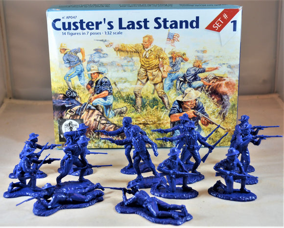 Waterloo 1815 Custer's Last Stand 7th Cavalry 1/32nd Scale Set 1