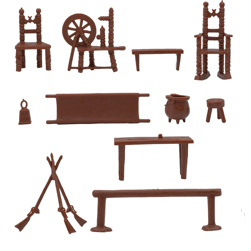 Marx American Revolution Colonial Furniture and Accessories BMC