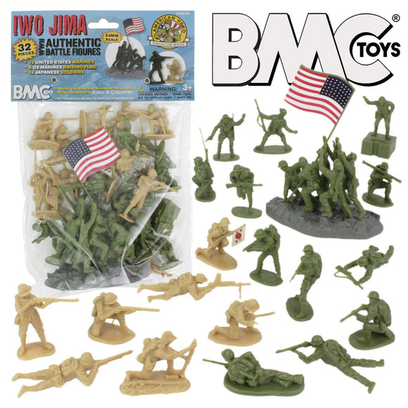 BMC WWII Iwo Jima Marines Japanese Set