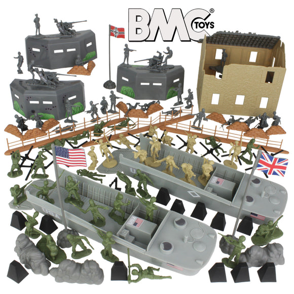BMC WWII D-Day Normandy Beach Playset
