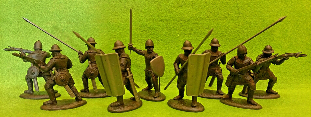 Expeditionary Force Wars of the Middle Ages English Crossbowmen and Spearmen (Pavisiers)