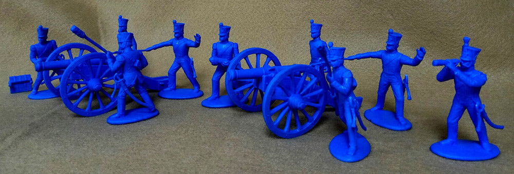 Expeditionary Force Napoleonic Wars French Artillery Cannons and Crew