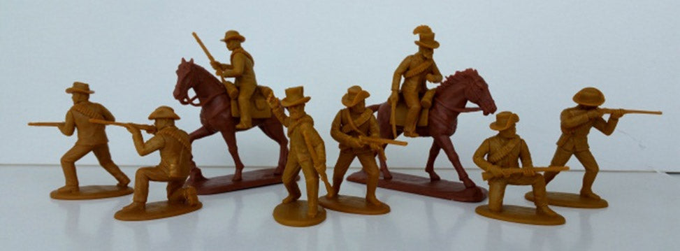 Expeditionary Force British Colonial Wars Natal Boer Volunteers Mounted and Dismounted