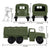 Tim Mee M34 Deuce and a Half Cargo Truck Vehicle