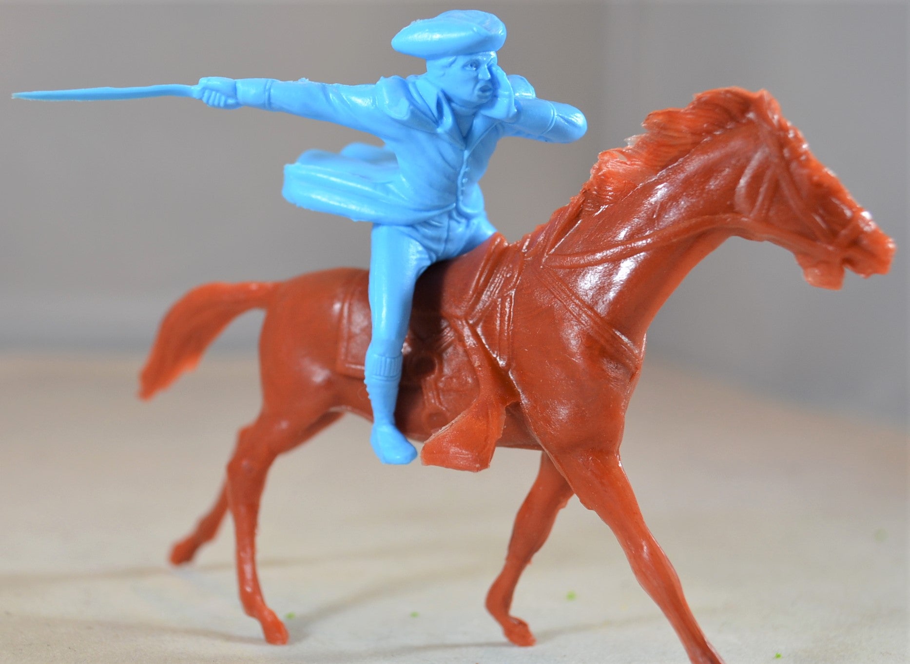 1:32 Scale U.S. 7th Cavalry (Custer's Last Stand Set #1)--14 Figures In 7 Poses (Blue)--NINE IN STOCK. - AP047 - Plastic Soldiers - Products - Foto 9